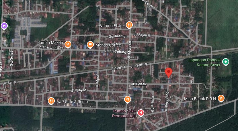 alamat berkah laundry google map